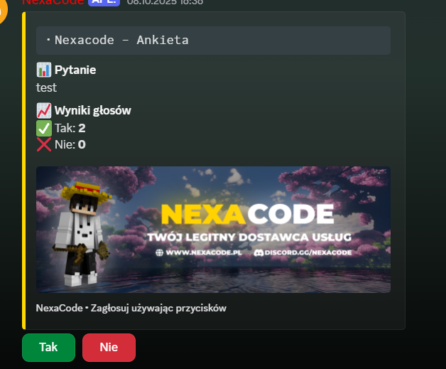 NexaCode - Ankieta